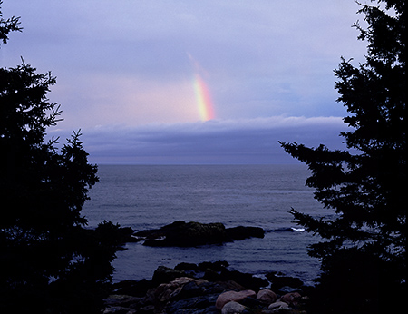 Rainbow from Acadia National Park, Maine